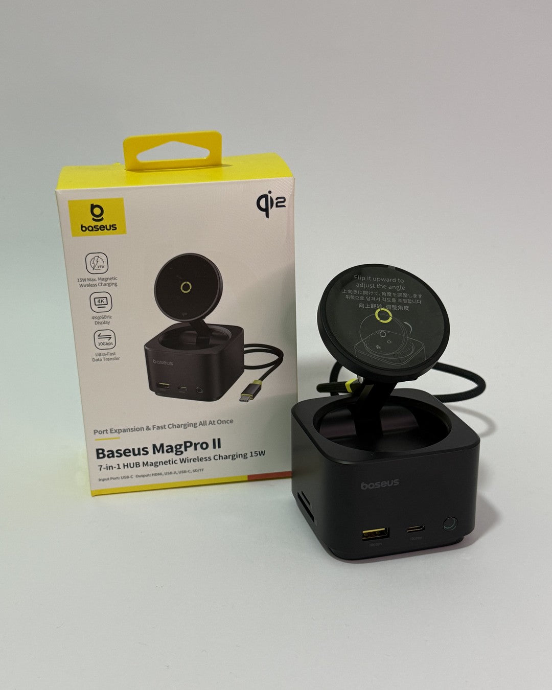 Baseus Magpro II - 7 en 1 15w qi2