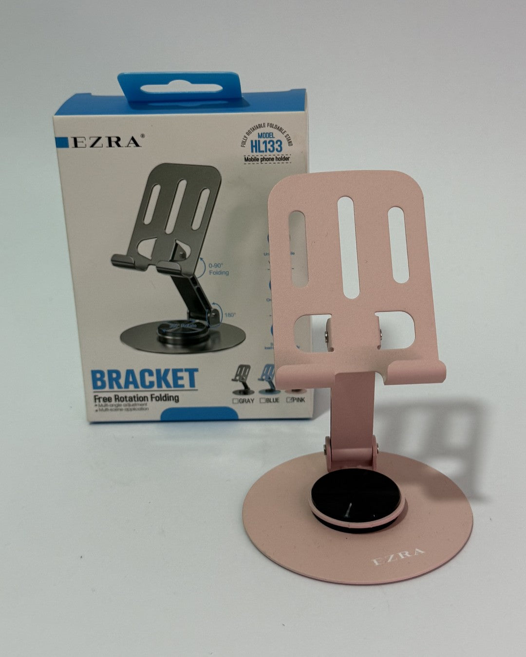 Soporte metalico ajustable celular