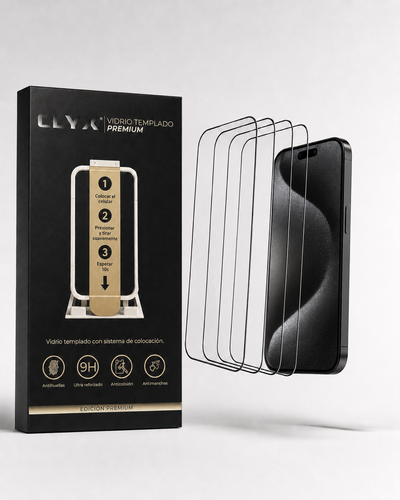 REPUESTO VIDRIO TEMPLADO CLYX (sin colocador)