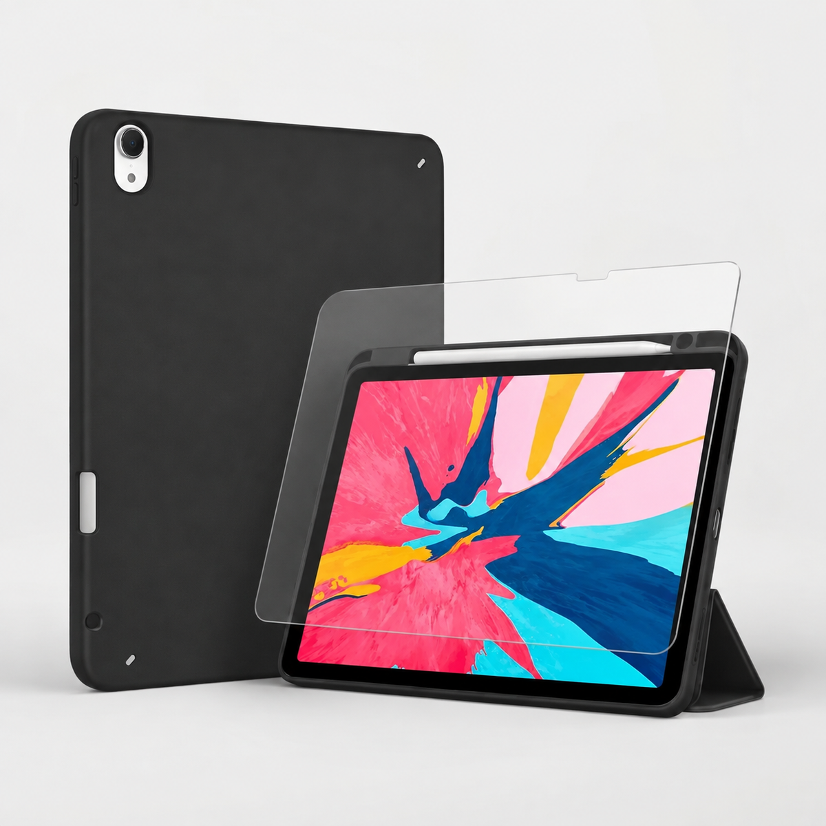 COMBO IPAD: FUNDAS CLYX + TEMPLADO