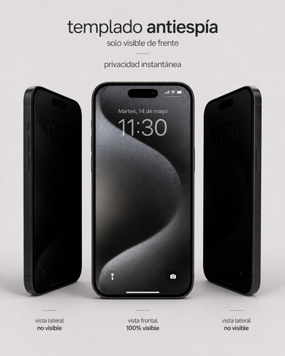 CLYX PREMIUM | TEMPLADO IPHONE +KIT COLOCADOR