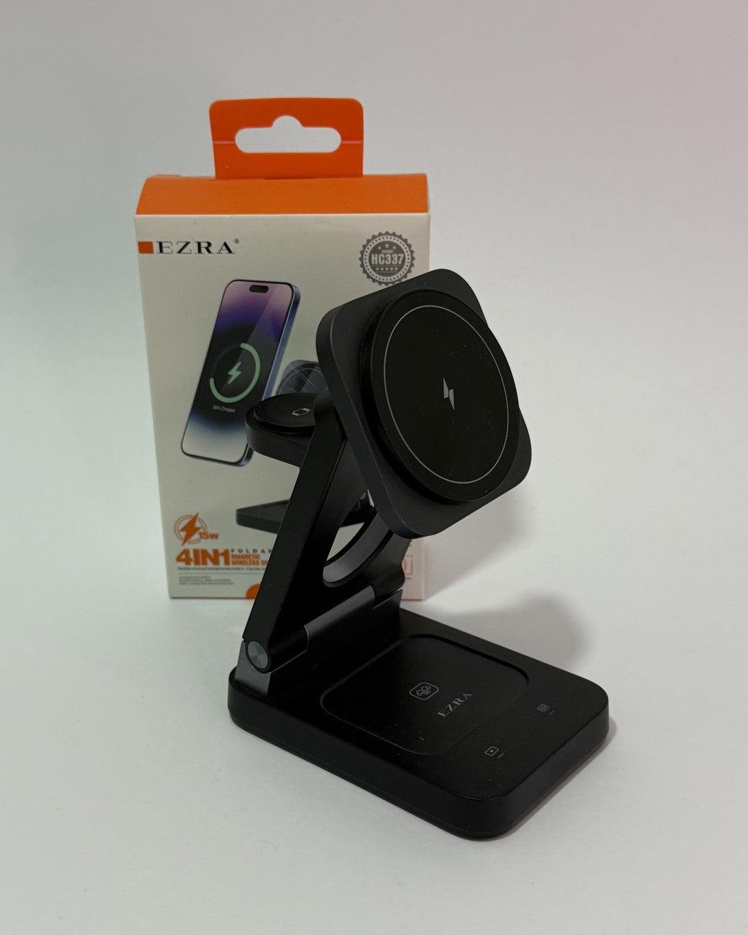 Cargador inalambrico magnetico 4 en 1 - 15w