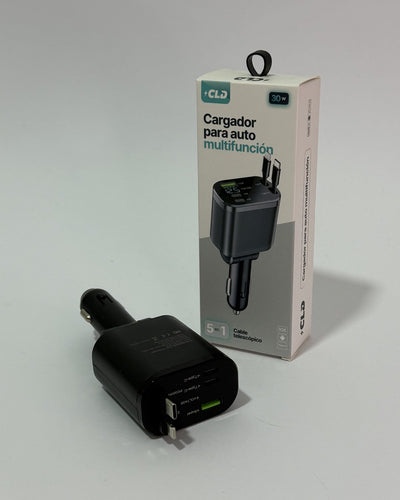 Cargador para auto CLD con cable