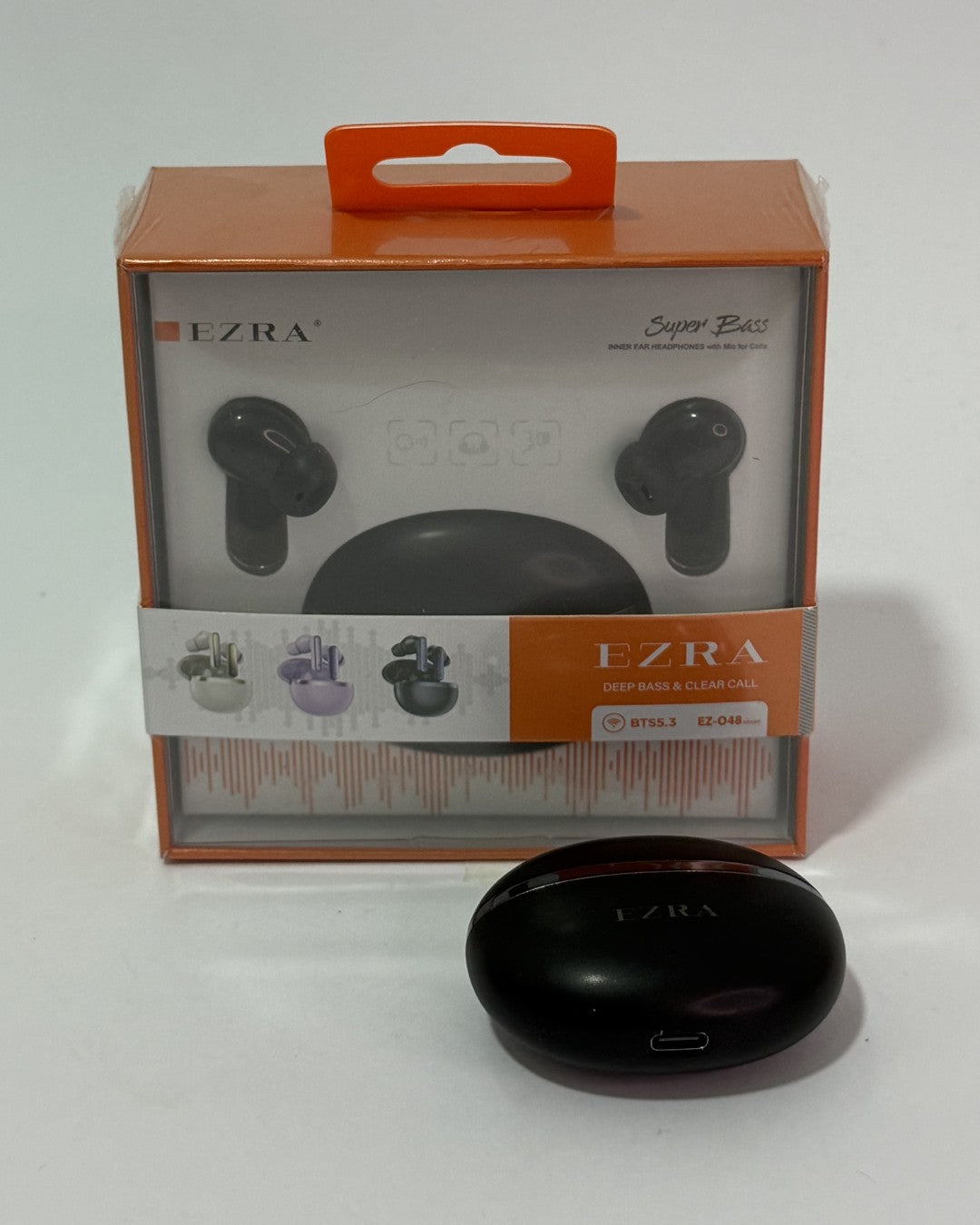 Auriculares inalambricos ezra negros
