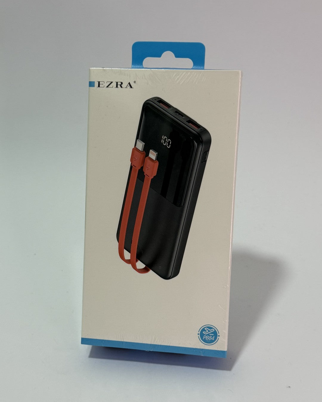 POWER BANK CON CABLE EZRA PB84 (10000MAH)