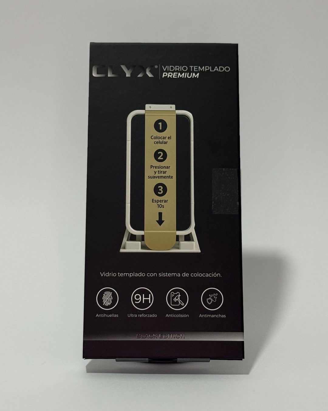 CLYX PREMIUM | TEMPLADO IPHONE +KIT COLOCADOR
