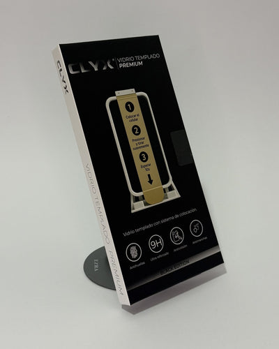 CLYX PREMIUM | TEMPLADO IPHONE +KIT COLOCADOR