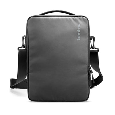 BOLSO BANDOLERA TOMTOC A04 BLACK 14"