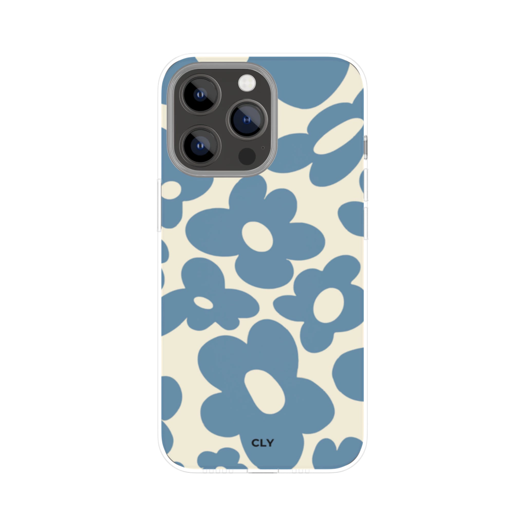 BLUE FLOWERS - CLY CASE