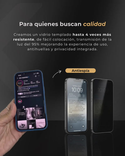 COMBO CLYX: FUNDA CUERO MAGSAFE + TEMPLADO PREMIUM CON COLOCADOR